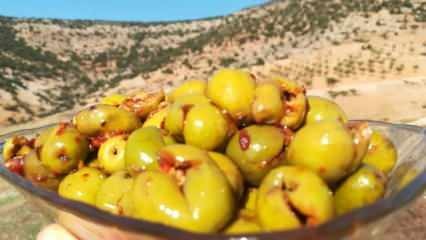 Ako si vyrobiť zelené olivy doma? Drviaci recept na zelené nastavenie v nádobe