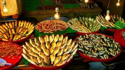 Predajné miesta čerstvých a hospodárnych rýb v Istanbule