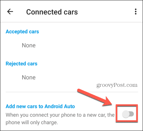 android auto automaticky pridá nové auto