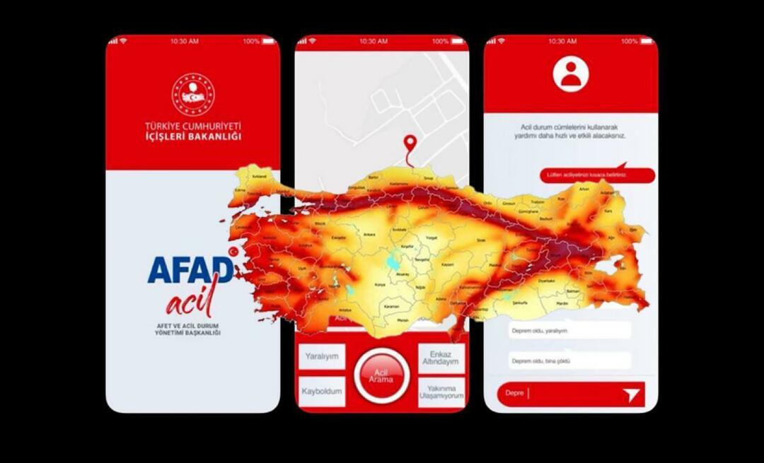 Je riziko zemetrasenia domu spochybnené z aplikácie AFAD? Aplikácia mapy zemetrasení od AFAD