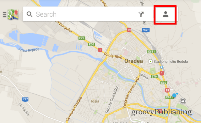 Profil služby Mapy Google