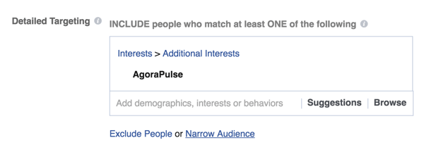 Svoje reklamy na Facebooku môžete zacieliť na ľudí, ktorí majú záujem o konkrétnu spoločnosť.