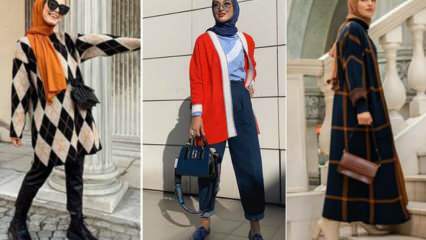 Cardigan modely v rokoch 2020-2021 hidžáb! Ako sa kombinujú vesty?