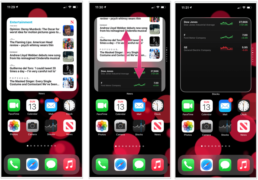 Používanie widgetov v systéme iOS 14 na iPhone