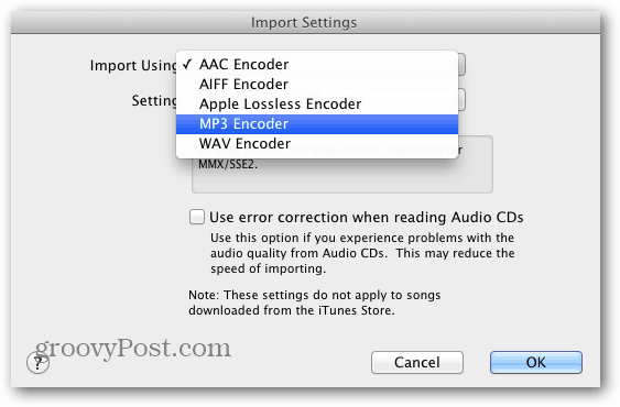 Použite iTunes na prevod bezstratových hudobných súborov na AAC alebo MP3