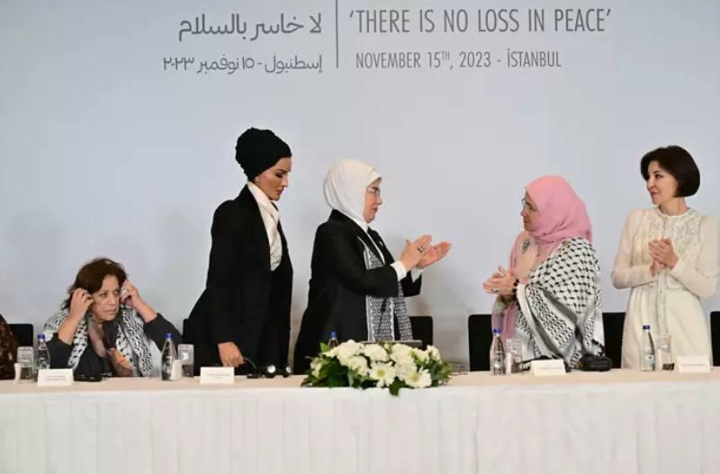 Tlačová správa zo samitu Jedno srdce pre manželky palestínskych lídrov