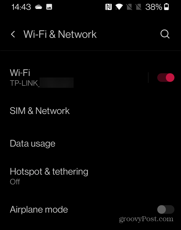 wi-fi a sieť