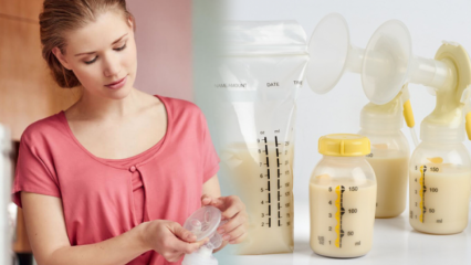 Ako je materské mlieko uložené neporušené? Ako používať dojené mlieko? Počas ohrievania mlieka ...