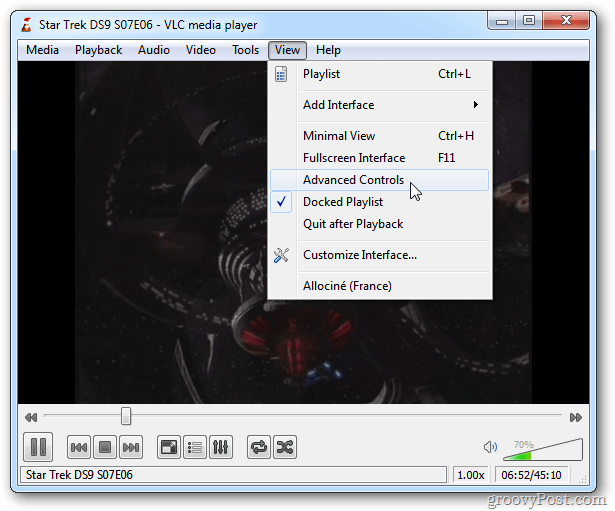 Nasnímajte snímky obrazovky v prehrávači VLC Media Player
