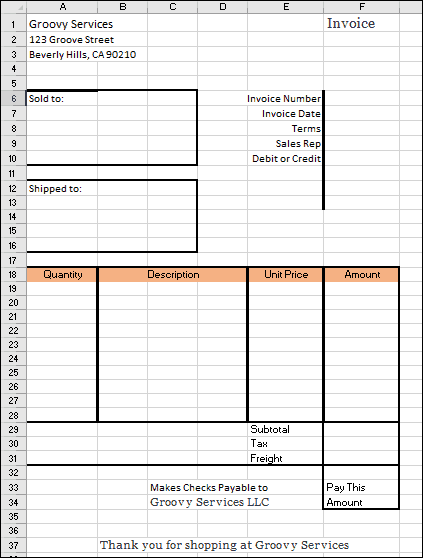 excel-2016-faktúru-tutorial formátu, znovu