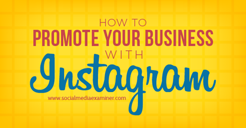 propagujte podnikanie na instagrame