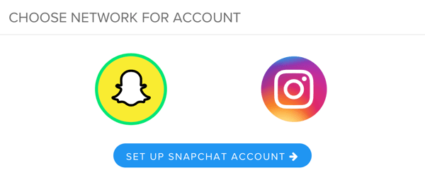 Prepojte svoj účet Snapchat so službou Snaplytics.