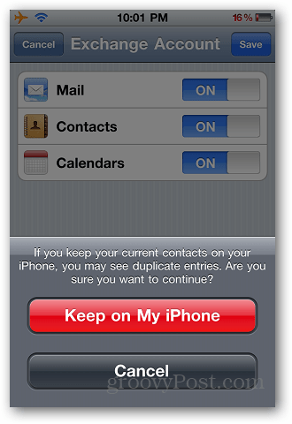 Prenos kontaktov iPhone 7