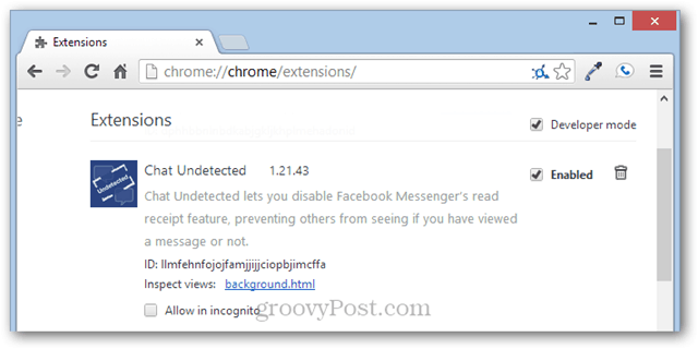 odstráňte chat nezistený z prehliadača Chrome