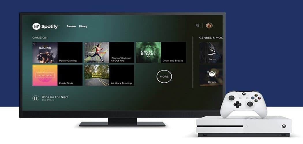 Ovládajte Spotify Music na Xbox One z Androidu, iOS alebo PC