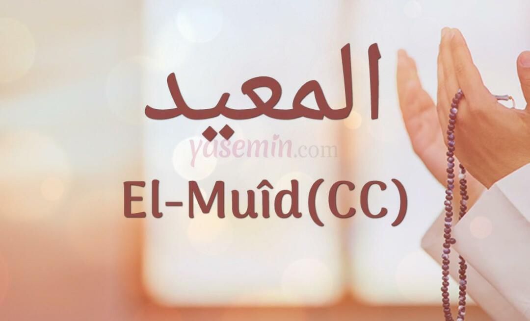 Čo znamená Al-Muid (cc) od Esmaüla Husnu? Aké sú prednosti al-Muida (cc)?