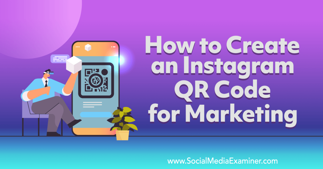 Ako vytvoriť instagramový QR kód pre marketingovo-sociálne médiá