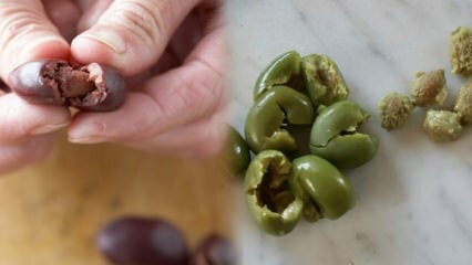 Ako extrahovať jadro olív?