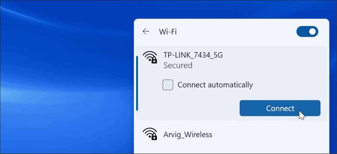 pripojenie wi-fi windows 11