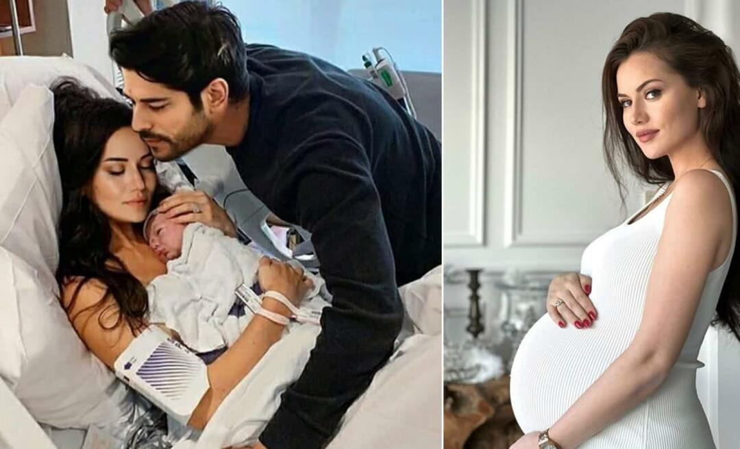 Najšťastnejší deň Fahriye Evcen a Buraka Özçivita! Fahriye Evcen sa stala druhýkrát mamou