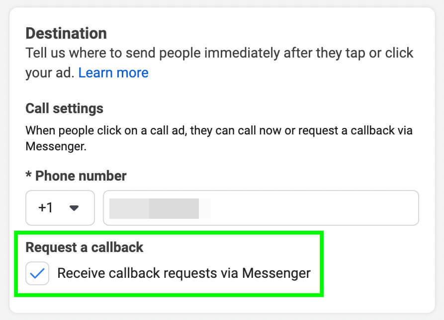 ako-používať-meta-reklamy-call-možnosť-konfigurovať-nastavenia-hovoru-požiadavka-schránka-spätného-call-receive-call-žiadosti-cez-messenger-priklad-2