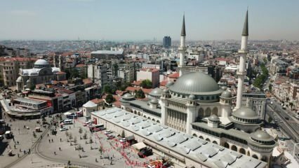 Mešita Taksim sa otvára! Kam a ako ísť do mešity Taksim? Funkcie mešity Taksim