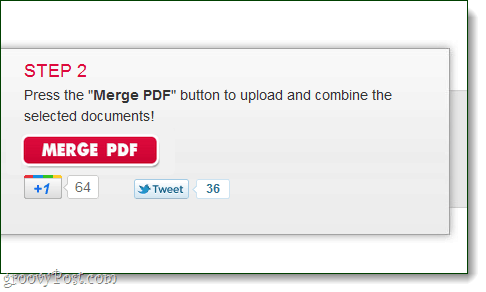 Kombinujte viac PDF do jedného pomocou MergePDF