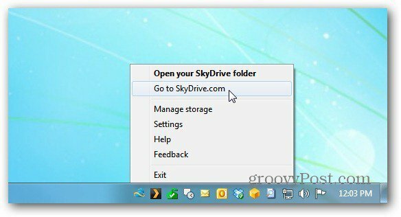 Choďte na SkyDrive