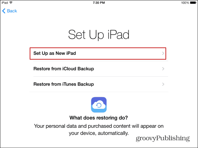 Ako vymazať a resetovať vaše zariadenie iOS 7 na výrobné nastavenia