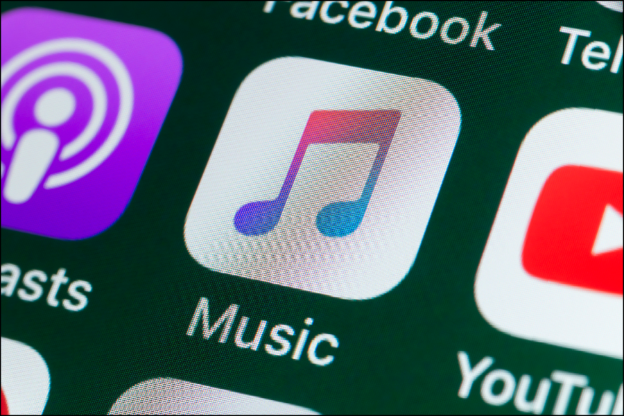 hudobná aplikácia Apple