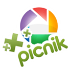 Webové albumy programu Picasa + logo Picnik