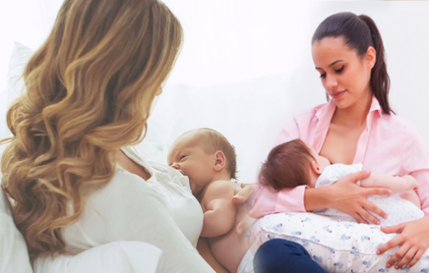 Správne metódy dojčenia a polohy novorodencov