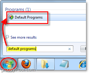 zmeniť predvolené programy používané v systéme Windows 7