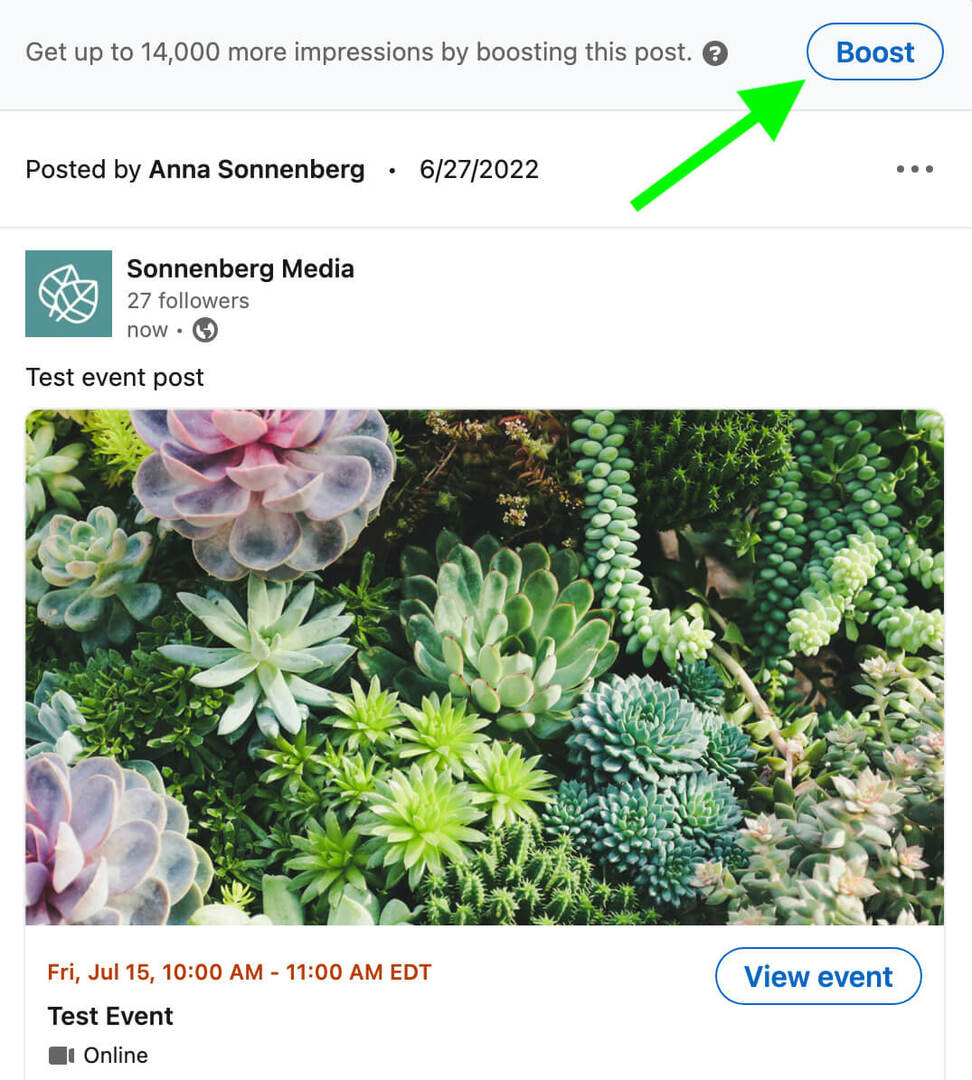 linkedin-paid-promotion-company-page-events-how-to-to-boost-event-button-sonnenberg-media-step-2