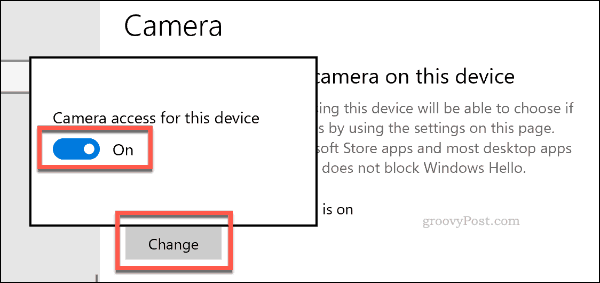 Zakázanie prístupu k fotoaparátu v systéme Windows 10