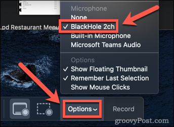 vyberte možnosti zvuku v systéme Mac
