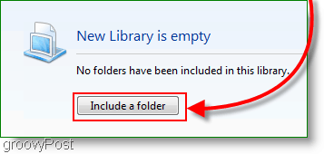 ako zahrnúť nový priečinok do novej knižnice v systéme Windows 7