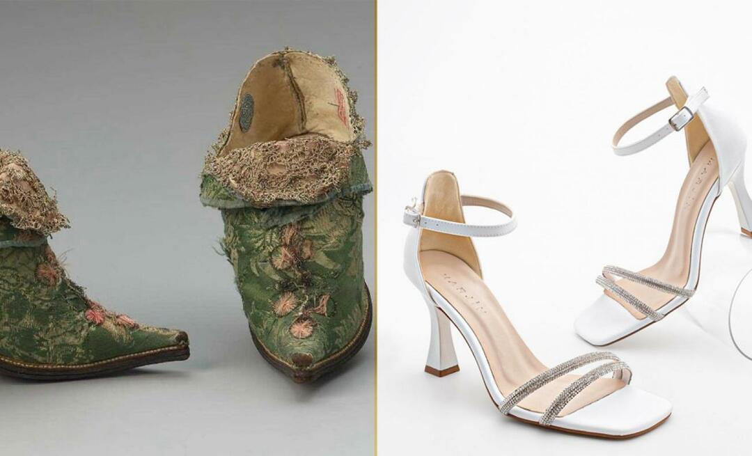 Modely topánok od minulosti až po súčasnosť!