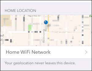 Skylark aplikácia pre iPhone a Nest