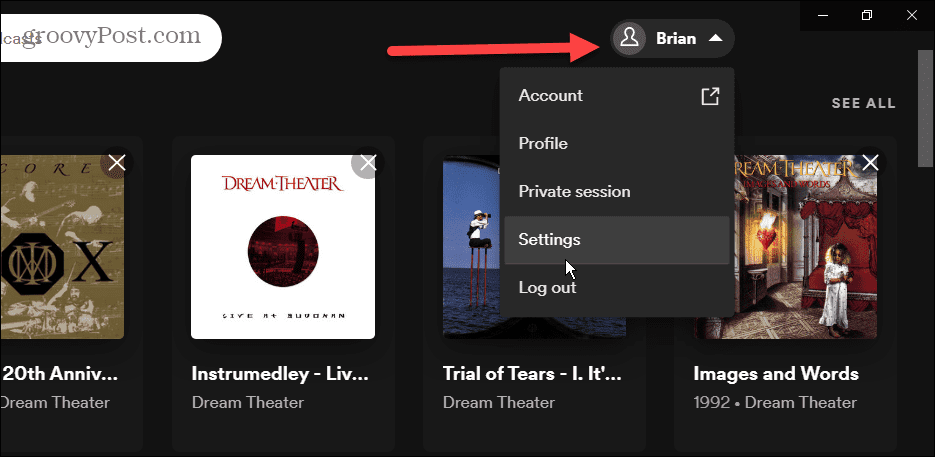 Spravujte aktivitu priateľov na Spotify