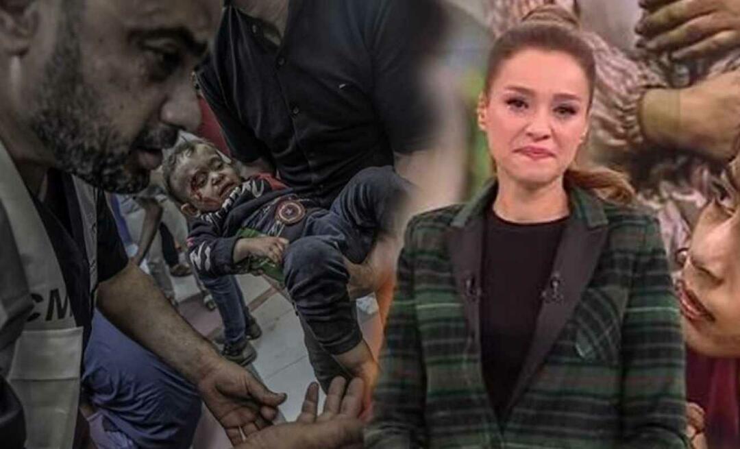 Moderátorka spravodajstva Cansın Helvacı nedokázala zadržať slzy, keď informovala o masakre v Gaze!