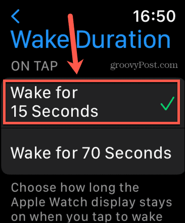 Apple Watch sa prebudia na 15 sekúnd