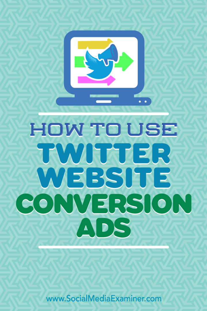 Tipy, ako začať s konverznými reklamami na webe Twitter.