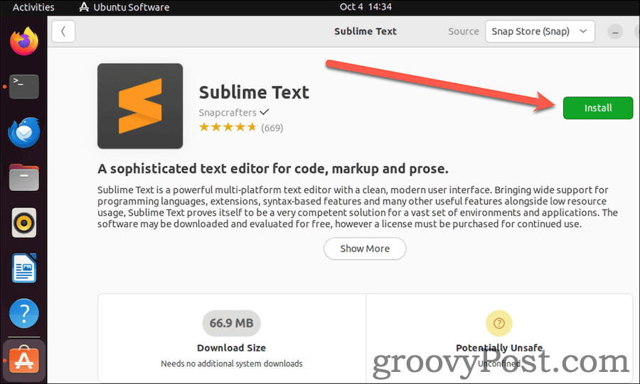 Nainštalujte Sublime Text na Ubuntu