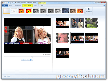 Microsoft Windows Live Movie Maker - Ako vytvoriť domáce filmy Madonna