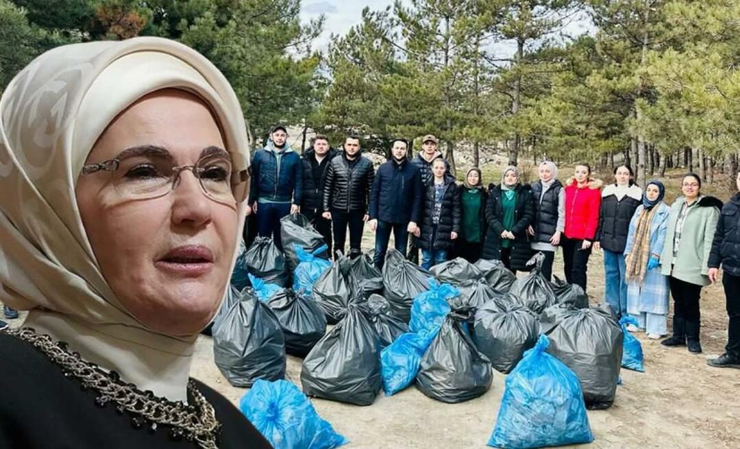 Pozdrav od Emine Erdoğanovej pre prírodu milujúcich mladých ľudí