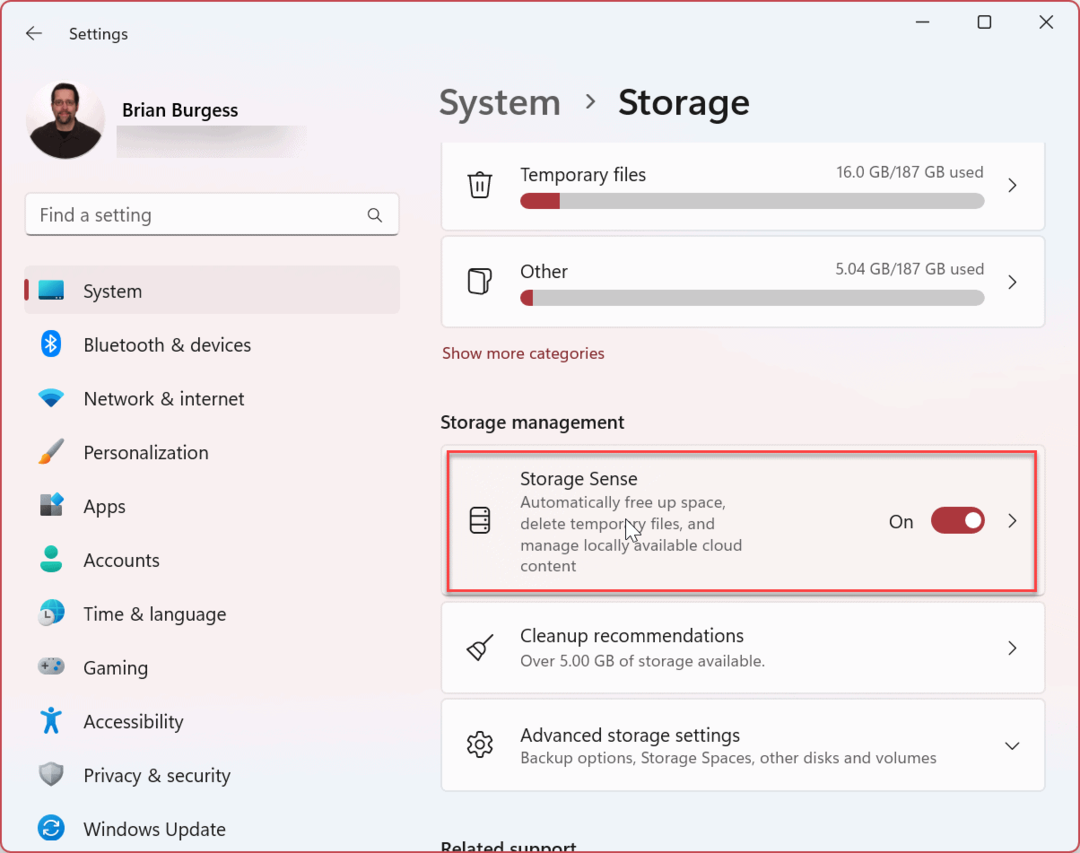 Nedostatok miesta na disku pre službu Windows Update