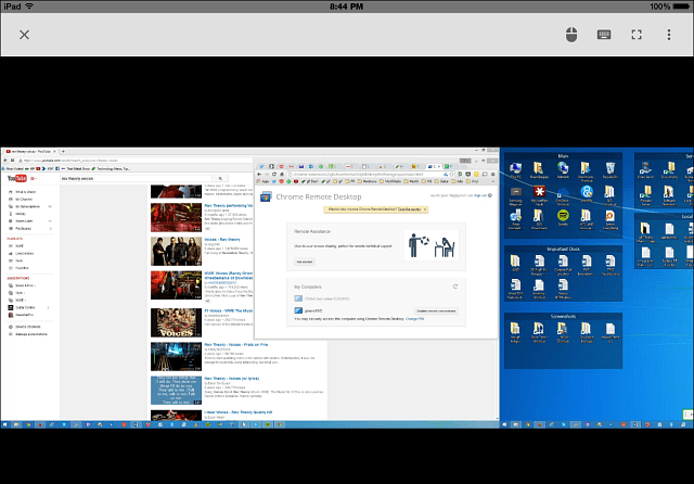 diaľkové ovládanie do Windows 8.1 PC