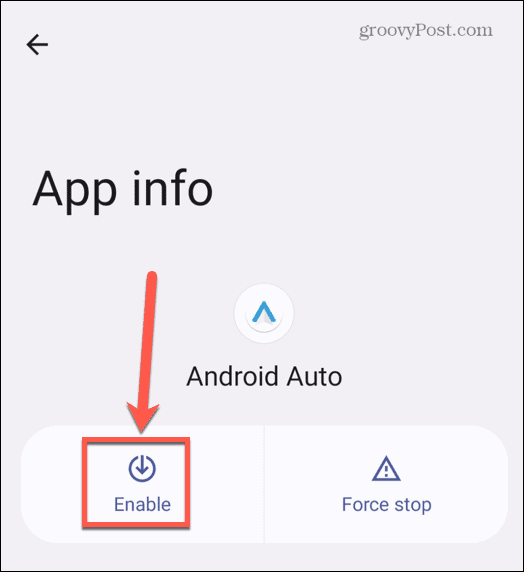 automatické povolenie systému Android