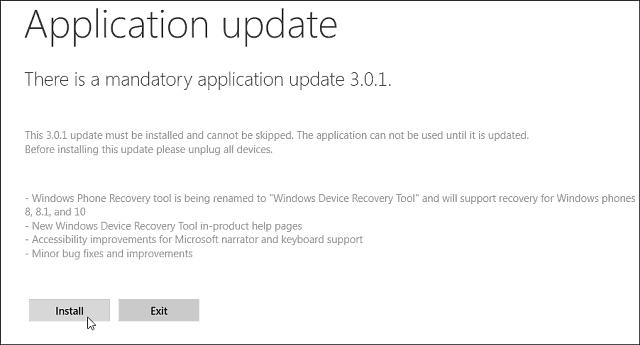 Windows Phone Recovery Tool má nový názov a funkcie
